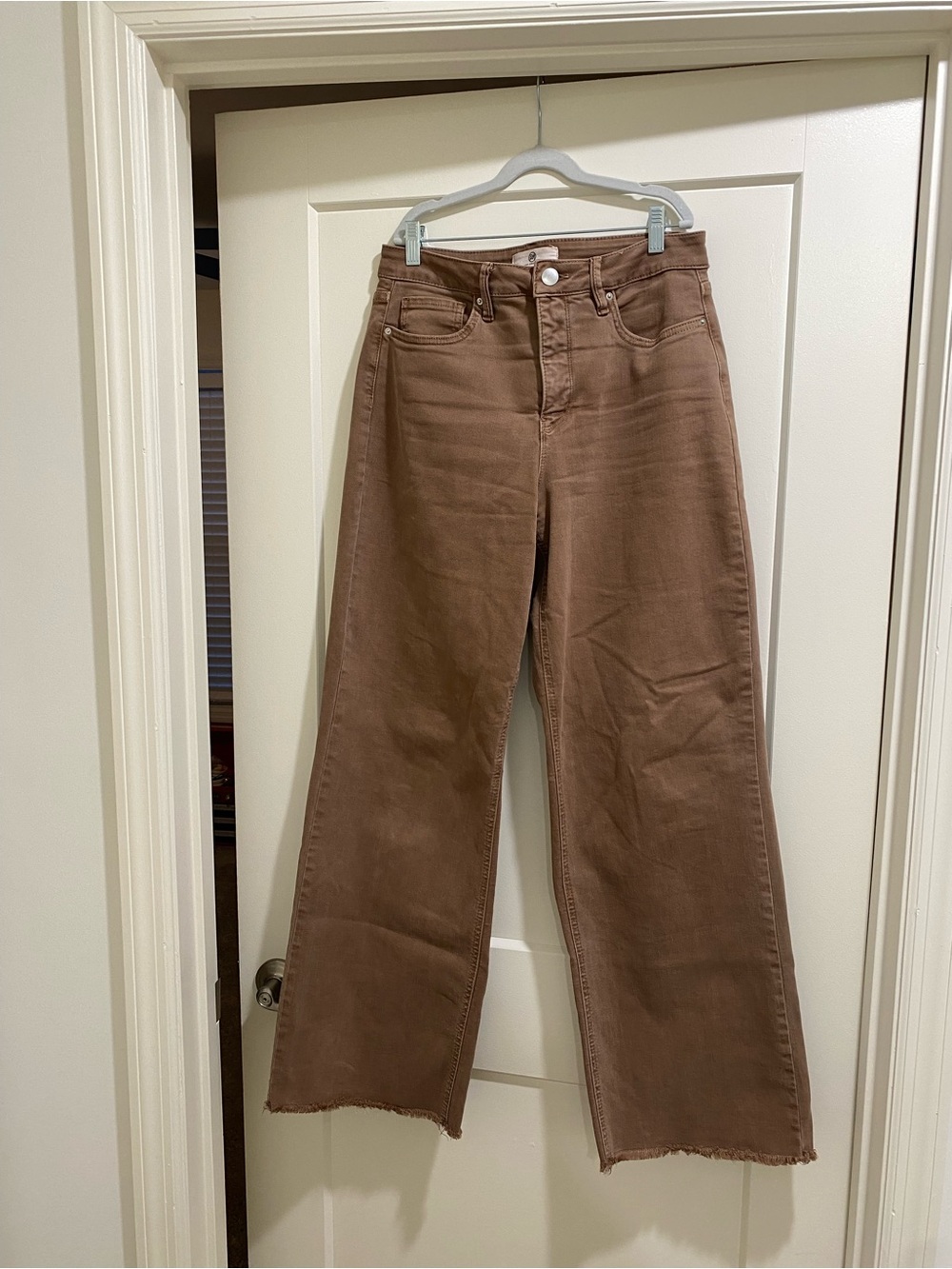 RFM Women's Wide-Leg Brown Jeans